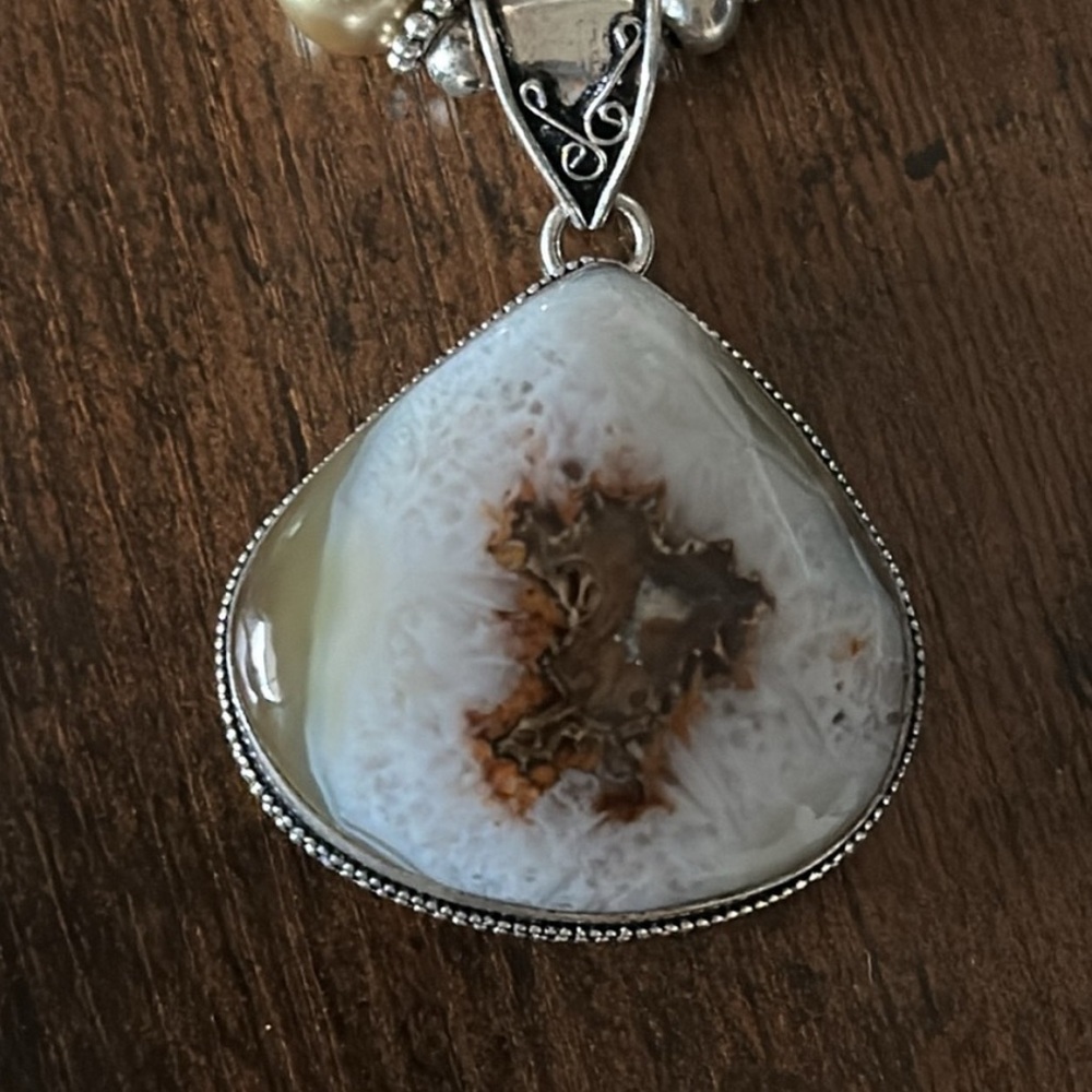 Botswana Agate Pendant